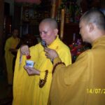 Lễ cầu siêu ở Thiền Viện Vạn Hạnh 14.7.2012